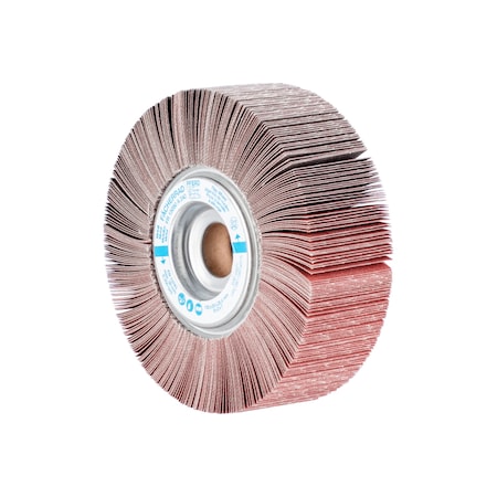 Pferd 6" x 2" Unmounted Flap Wheel - 1" A.H. - Aluminum Oxide - 240 Grit 45627